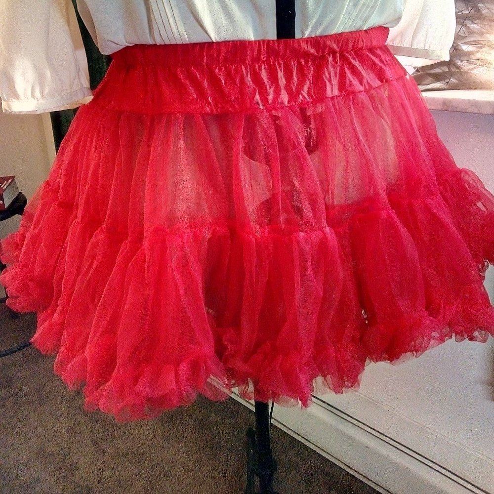 Leg Avenue Can Can Ruffle Petticoat